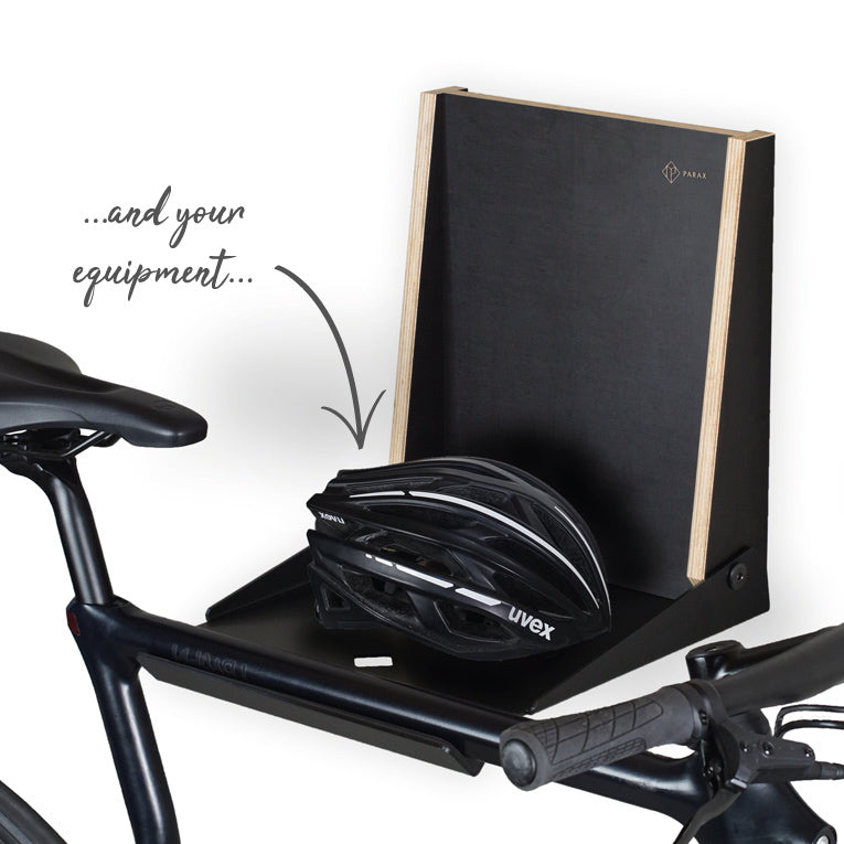 Bike Wall Mount L-RACK in black